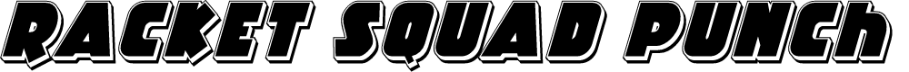 Preview image for Racket Squad Punch Italic