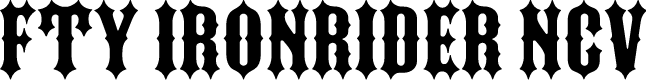 Preview image for FTY IRONRIDER NCV
