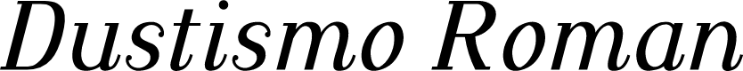 Preview image for Dustismo Roman Italic