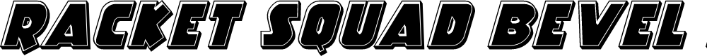 Preview image for Racket Squad Bevel Italic