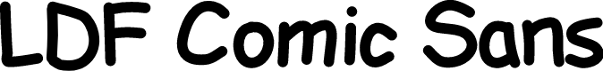 Preview image for LDFComicSansBold