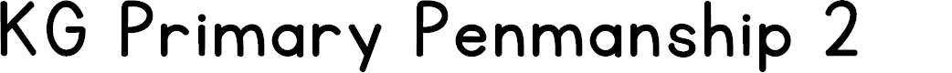 Preview image for KG Primary Penmanship 2