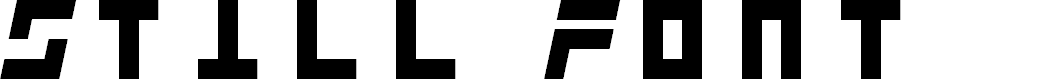 Preview image for Still Font