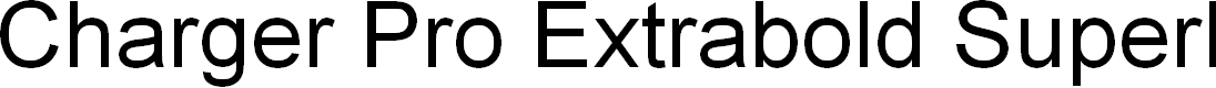Preview image for Charger Pro Extrabold SuperExtended
