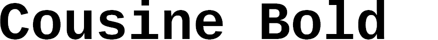 Preview image for Cousine Bold