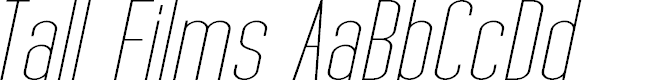 Preview image for Tall Films Expanded Oblique