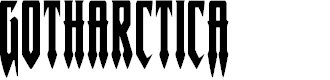 Preview image for Gotharctica Font