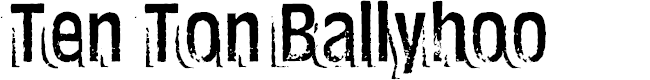 Preview image for Ten Ton Ballyhoo Alternates