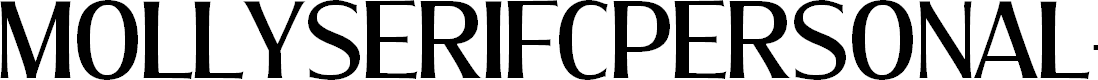 Preview image for MollySerifCPERSONAL-Medium
