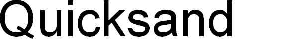 Preview image for QuicksandBook-Regular