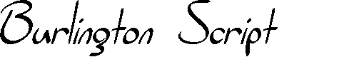 Preview image for SF Burlington Script
