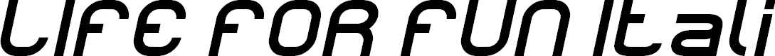 Preview image for LIFE FOR FUN Italic