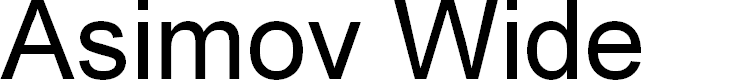 Preview image for Asimov Wide