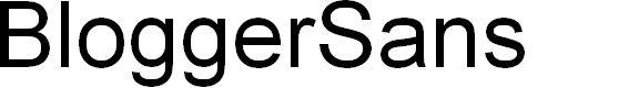 Preview image for BloggerSans