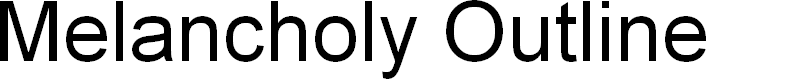Preview image for Melancholy Outline