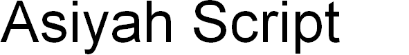 Preview image for Asiyah Script