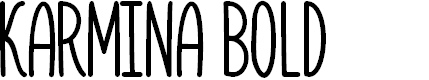 Preview image for Karmina Bold
