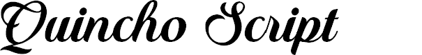 Preview image for Quincho Script PERSONAL USE