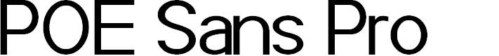 Preview image for POE Sans Pro