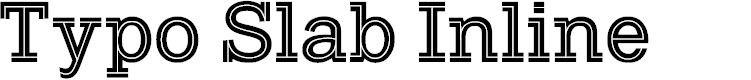 Preview image for Typo Slab Inline Demo