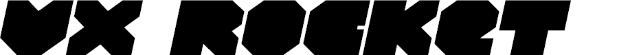 Preview image for VX Rocket Expanded Italic