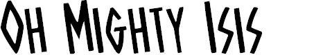 Preview image for Oh Mighty Isis Rotated