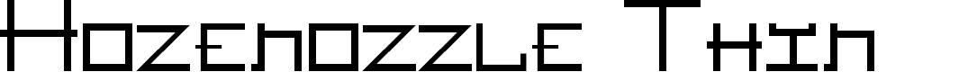 Preview image for Hozenozzle Thin