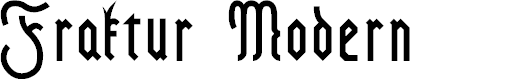 Preview image for Fraktur Modern