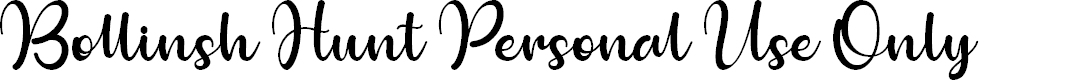 Preview image for Bollinsh Hunt Personal Use Only