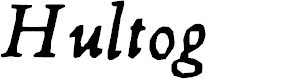 Preview image for Hultog Italic