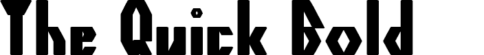 Preview image for The Quick Bold