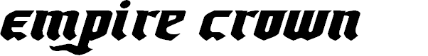 Preview image for Empire Crown Expanded Italic