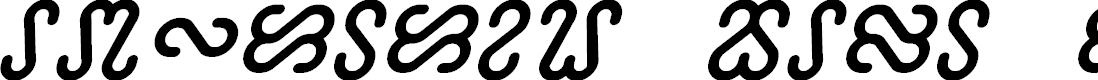 Preview image for Ophidian Bold Italic