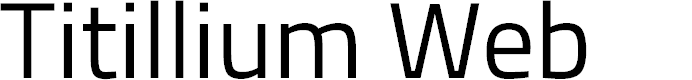 Preview image for Titillium Web