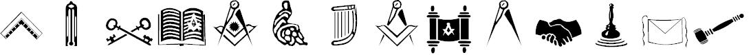 Preview image for Masonic Cipher & Symbols