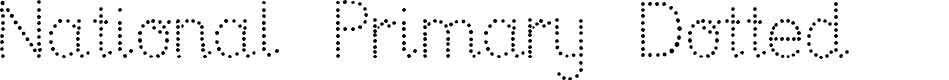 Preview image for National Primary Dotted