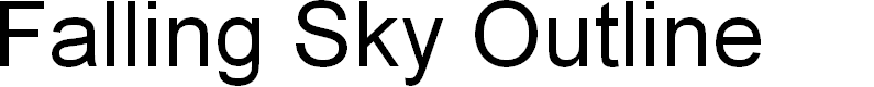 Preview image for Falling Sky Outline