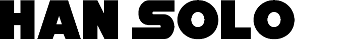 Preview image for Han Solo Regular Font