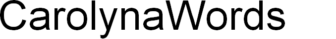 Preview image for CarolynaWords
