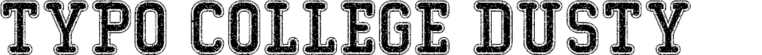 Preview image for Typo College Dusty Demo