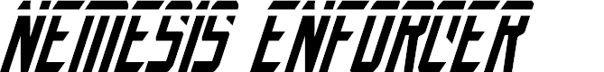 Preview image for Nemesis Enforcer Laser Italic