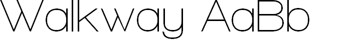 Preview image for Walkway SemiBold