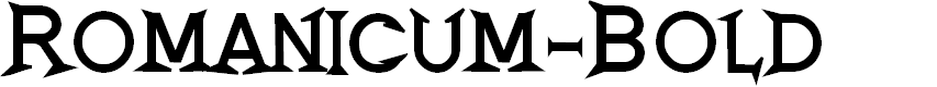 Preview image for Romanicum-Bold