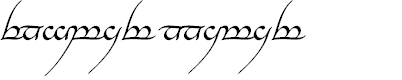 Preview image for Tengwar Annatar Italic