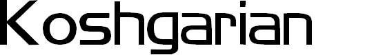 Preview image for Koshgarian Regular