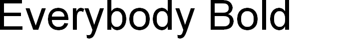 Preview image for Everybody Bold