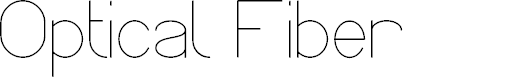 Preview image for Optical Fiber Font