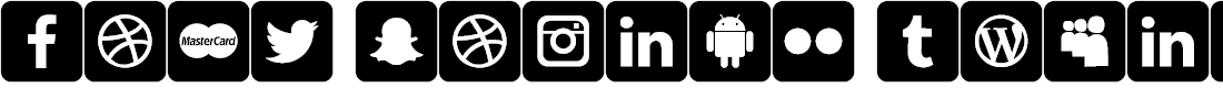 Preview image for font social media