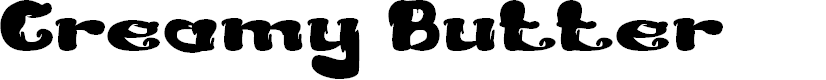 Preview image for Creamy Butter Font