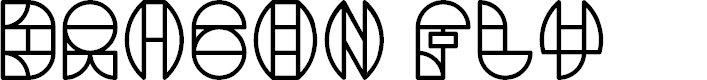 Preview image for DRAGON FLY Font
